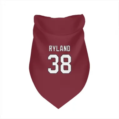 Arizona Cardinals Chad Ryland  Cardinal Dog & Cat Pet Bandana