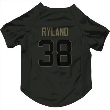 Black Arizona Cardinals Chad Ryland   Service Dog & Cat Pet Jersey